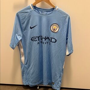 Manchester City Blue Nike Jersey